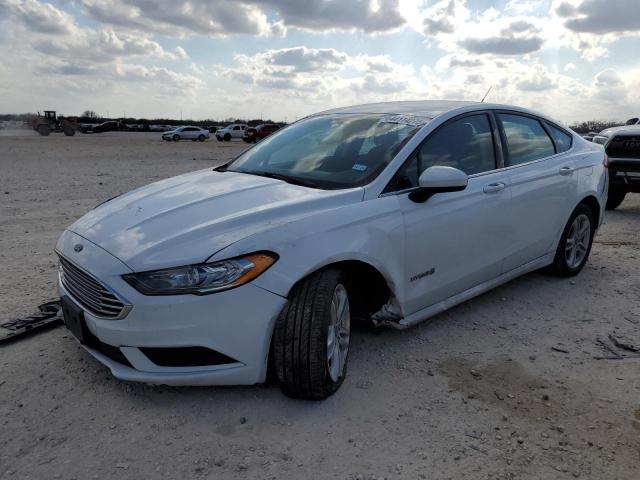 FORD FUSION SE 2018 with VIN 3FA6P0LU8JR197026 - Photo from auction