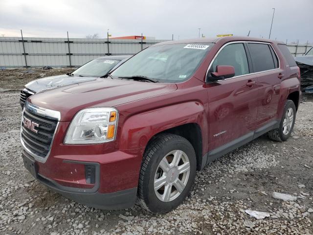 GMC TERRAIN SL 2016 with VIN 2GKALMEK1G6360462 - Photo from auction