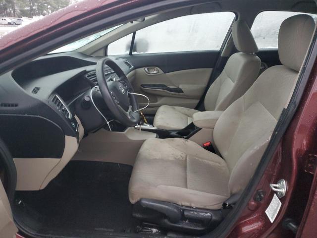 Photo 7 from auction – 2015 HONDA CIVIC LX with VIN 19XFB2F58FE066489