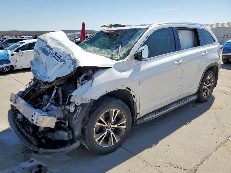 Снимка 1 от търг – 2016 TOYOTA HIGHLANDER с VIN 5TDKKRFH6GS153753