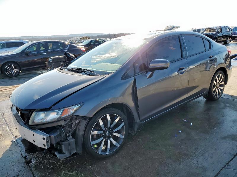 Photo 1 from auction – 2015 HONDA CIVIC EXL with VIN 19XFB2F98FE081254