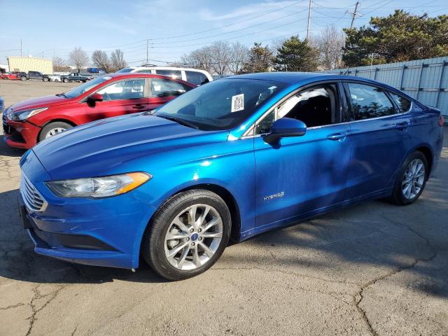 FORD FUSION SE 2017 with VIN 3FA6P0LU6HR190814 - Photo from auction