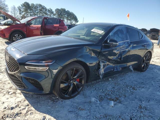 GENESIS G70 BASE 2022 with VIN KMTG54TE2NU103064 - Photo from auction