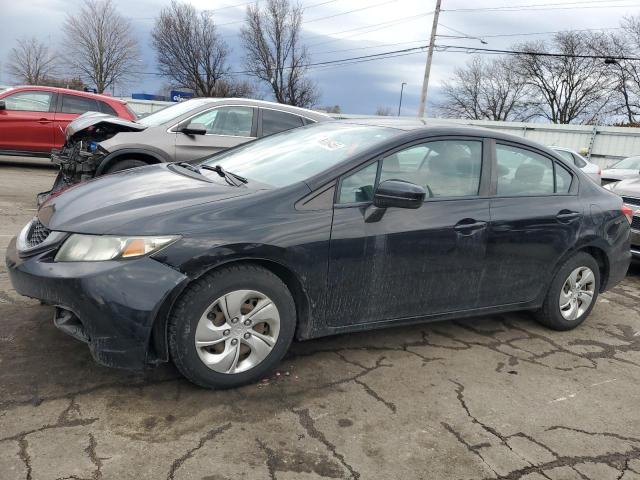 HONDA CIVIC LX 2014 with VIN 2HGFB2E57EH545766 - Photo from auction