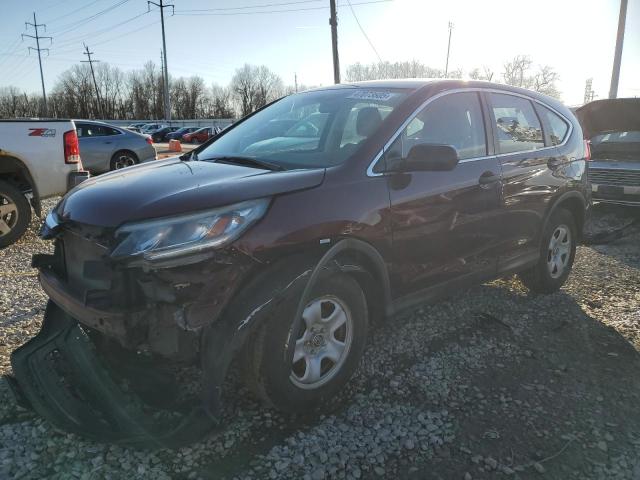 HONDA CR-V LX 2015 with VIN 5J6RM4H36FL026279 - Photo from auction