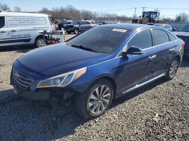 HYUNDAI SONATA SPO 2017 with VIN 5NPE34AFXHH481753 - Photo from auction