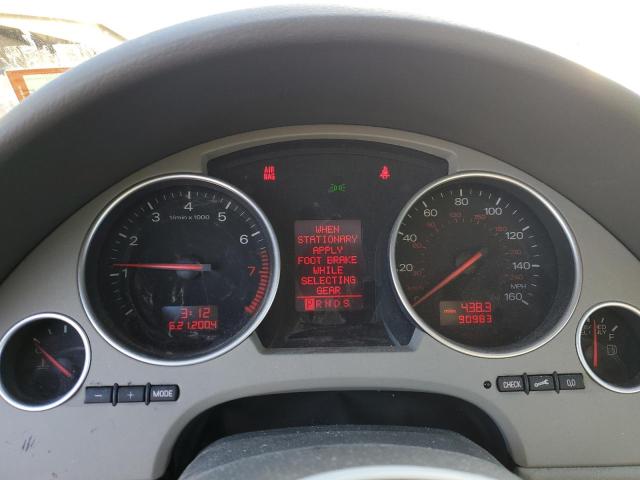 Photo 9 from auction – 2005 AUDI A4 QUATTRO with VIN WAUDT48H75K007160