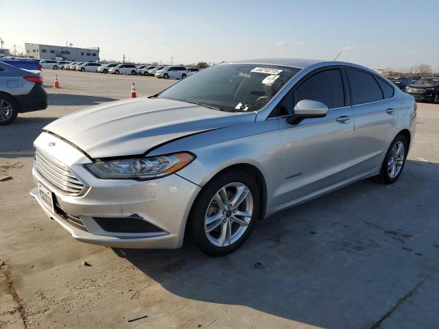 FORD FUSION SE 2018 with VIN 3FA6P0LU7JR172876 - Photo from auction