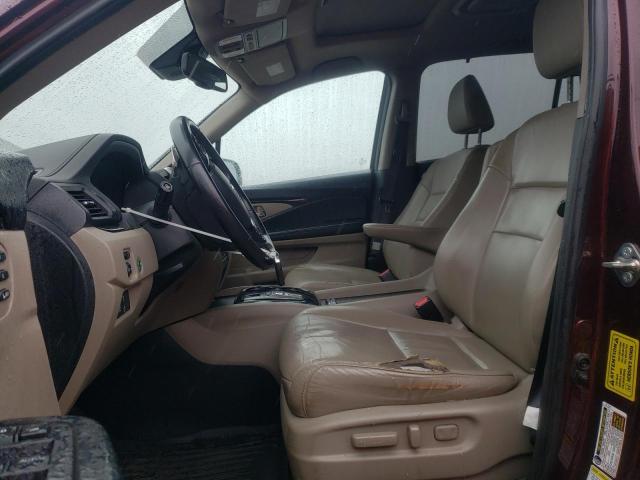 Photo 7 from auction – 2016 HONDA PILOT TOUR with VIN 5FNYF6H91GB057908