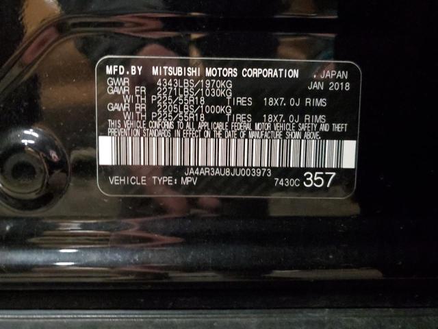 Photo 14 from auction – 2018 MITSUBISHI OUTLANDER with VIN JA4AR3AU8JU003973