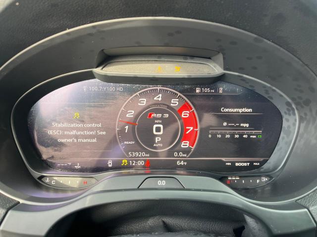 Photo 9 from auction – 2019 AUDI RS3 with VIN WUABWGFF6KA905869