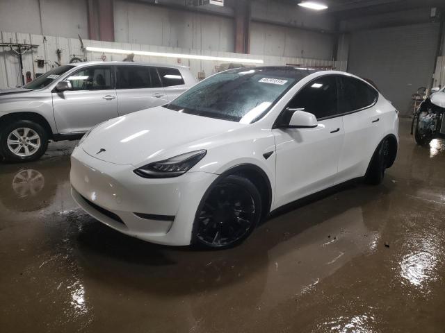 TESLA MODEL Y 2020 with VIN 5YJYGDEE3LF014359 - Photo from auction