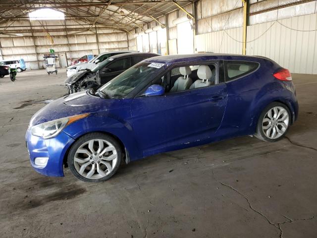 HYUNDAI VELOSTER 2012 with VIN KMHTC6AD5CU079571 - Photo from auction