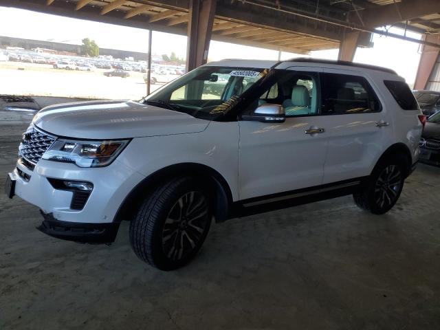 FORD EXPLORER P 2018 with VIN 1FM5K8HT8JGC06779 - Photo from auction