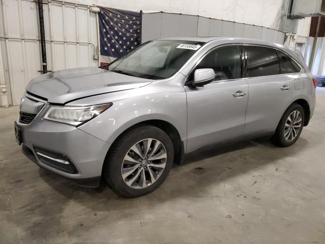 ACURA MDX TECHNO 2016 con VIN 5FRYD4H41GB005563 - Foto de la subasta