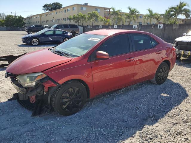TOYOTA COROLLA L 2014 with VIN 2T1BURHE4EC126974 - Photo from auction