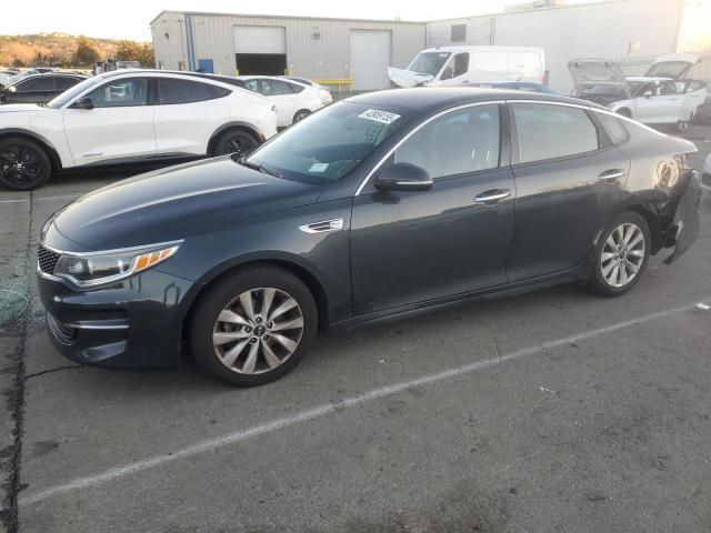 KIA OPTIMA EX 2016 with VIN 5XXGU4L30GG091036 - Photo from auction