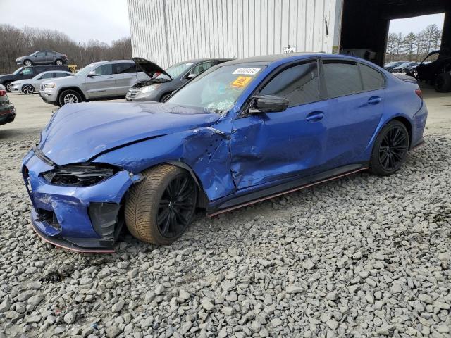 BMW M3 COMPETI 2022 with VIN WBS43AY01NFL80708 - Photo from auction