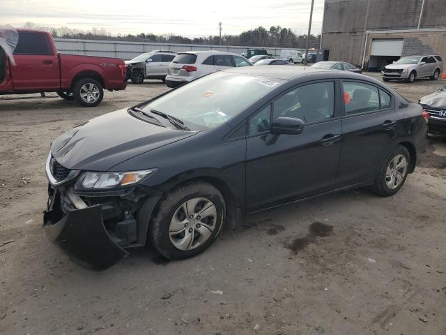 HONDA CIVIC LX 2015 with VIN 19XFB2F57FE025822 - Photo from auction