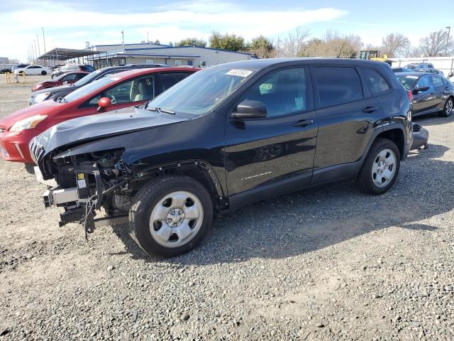 JEEP CHEROKEE S 2015 with VIN 1C4PJLAB6FW731597 - Photo from auction