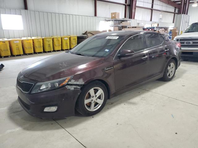 KIA OPTIMA LX 2015 with VIN 5XXGM4A7XFG485065 - Photo from auction