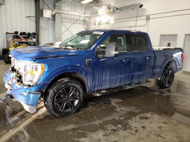 FORD F150 SUPER 2022 with VIN 1FTFW1E57NFA54192 - Photo from auction