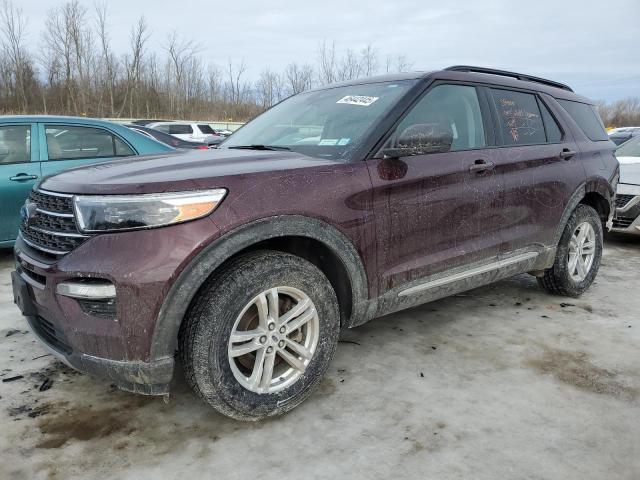 FORD EXPLORER X 2022 with VIN 1FMSK8DH5NGB54036 - Photo from auction