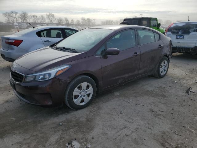 KIA FORTE LX 2017 with VIN 3KPFL4A71HE043916 - Photo from auction
