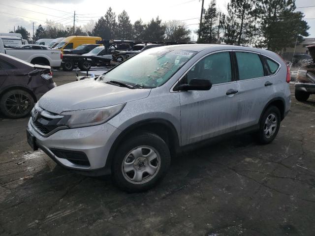 HONDA CR-V LX 2015 with VIN 5J6RM4H34FL075996 - Photo from auction