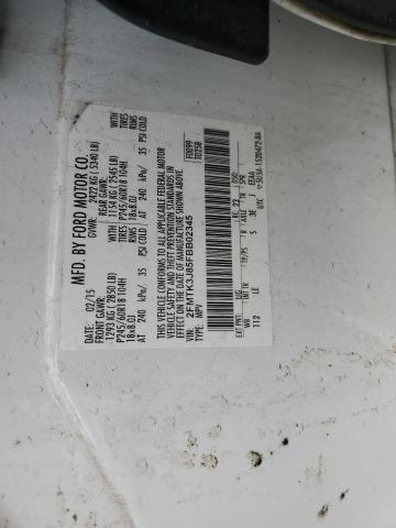 Photo 14 from auction – 2015 FORD EDGE SEL with VIN 2FMTK3J85FBB02345