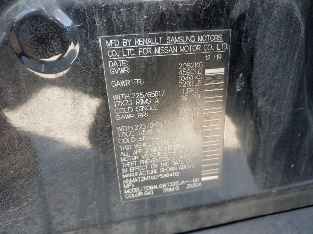 Photo 14 from auction – 2020 NISSAN ROGUE S with VIN KNMAT2MT6LP538483