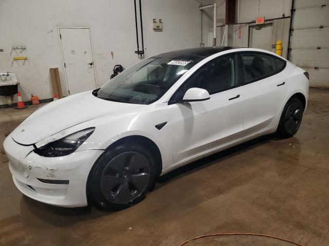 TESLA MODEL 3 2023 with VIN 5YJ3E1EA9PF653363 - Photo from auction