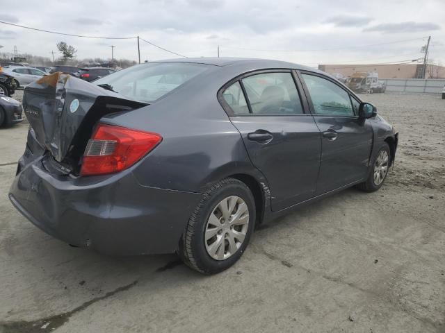 Photo 3 from auction – 2012 HONDA CIVIC LX with VIN 19XFB2F59CE376999