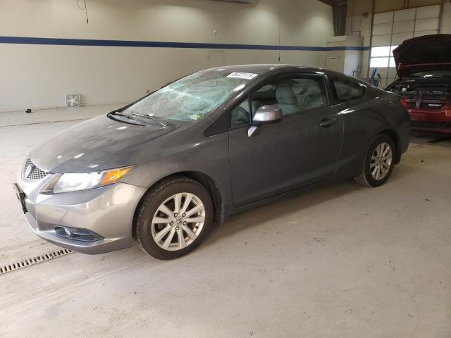 HONDA CIVIC EX 2012 with VIN 2HGFG3B87CH507747 - Photo from auction
