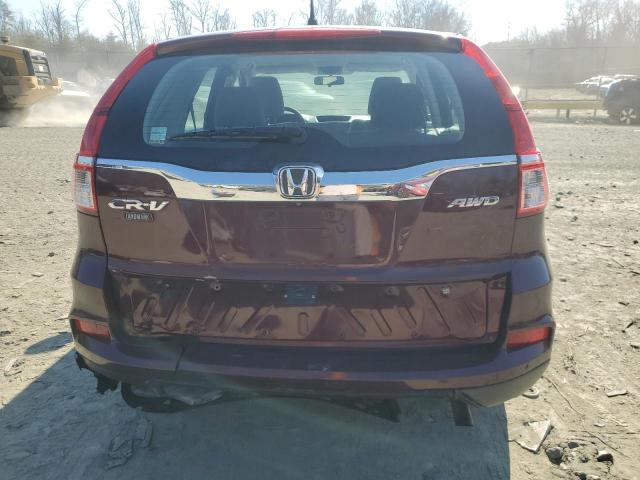 Photo 6 from auction – 2015 HONDA CR-V LX with VIN 5J6RM4H34FL068451