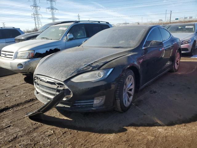 TESLA MODEL S 2015 with VIN 5YJSA1E10FF115835 - Photo from auction