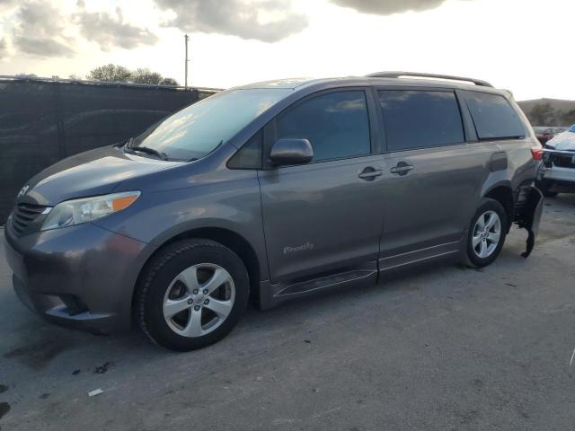 TOYOTA SIENNA LE 2017 with VIN 5TDKZ3DC8HS895802 - Photo from auction