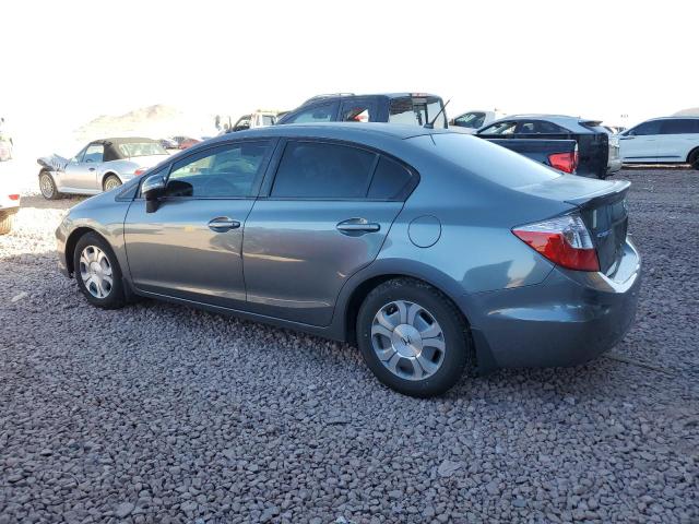 Photo 2 from auction – 2012 HONDA CIVIC HYBR with VIN JHMFB4F2XCS005654