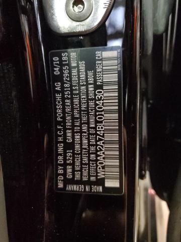 Photo 14 from auction – 2011 PORSCHE PANAMERA 2 with VIN WP0AA2A74BL010430