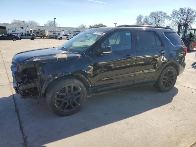 FORD EXPLORER S 2016 with VIN 1FM5K8GT3GGD28833 - Photo from auction
