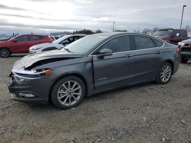 FORD FUSION SE 2017 with VIN 3FA6P0LUXHR142457 - Photo from auction