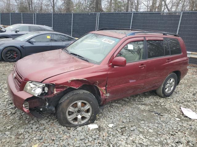 TOYOTA HIGHLANDER 2004 with VIN JTEEP21A240049089 - Photo from auction