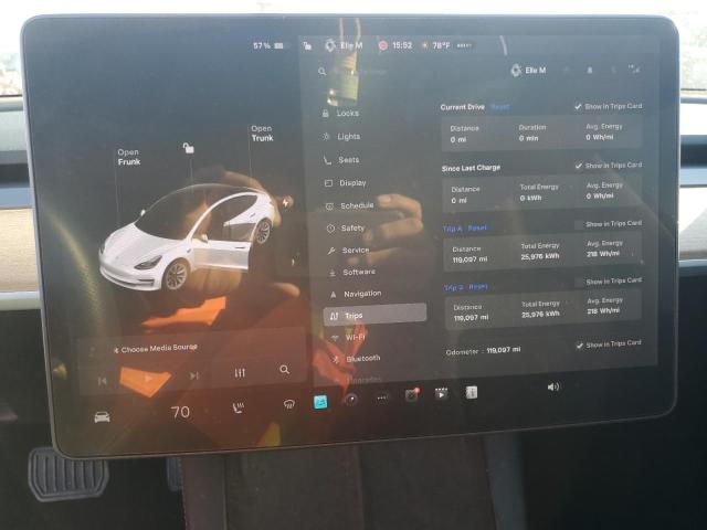 Photo 9 from auction – 2021 TESLA MODEL 3 with VIN 5YJ3E1EA1MF928445