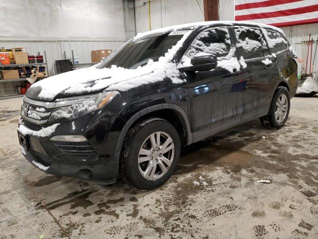 HONDA PILOT LX 2017 with VIN 5FNYF6H19HB088464 - Photo from auction