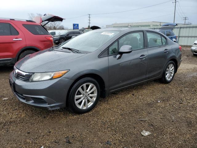 HONDA CIVIC EX 2012 with VIN 19XFB2F87CE020772 - Photo from auction