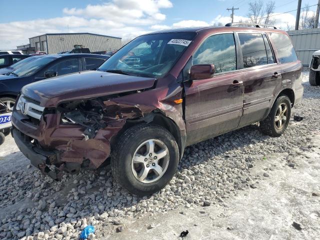 HONDA PILOT EXL 2008 with VIN 5FNYF18528B049849 - Photo from auction