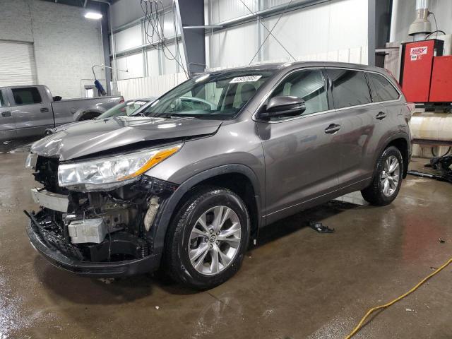 TOYOTA HIGHLANDER 2016 with VIN 5TDBKRFH0GS353852 - Photo from auction