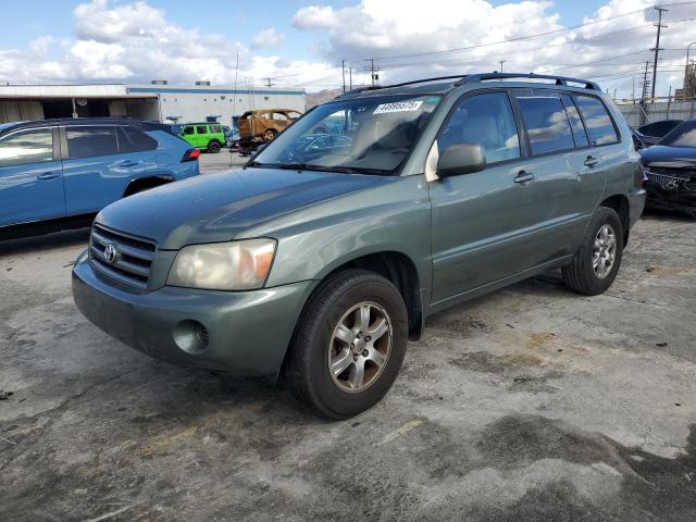 TOYOTA HIGHLANDER 2005 with VIN JTEGP21A250081325 - Photo from auction