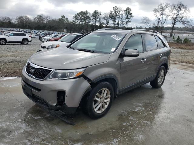 KIA SORENTO LX 2014 with VIN 5XYKT4A68EG435375 - Photo from auction