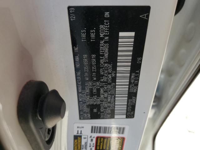 Photo 14 from auction – 2020 TOYOTA HIGHLANDER with VIN 5TDGZRBH4LS002119